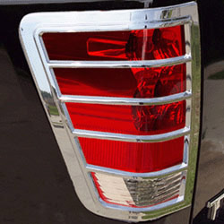 Chrome accessories available at the Cap Connection