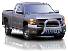 Extang tonneau on white Ford Pick up