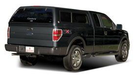 Black truck with Century Ultra Sport Cap