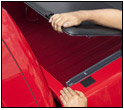 Encore Tri-Fold Hard Panel Tonneau Panel opening