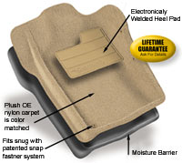 Catch-All floor mats with Lifetime Warranty