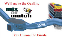 round and color hitch systems to match your vehicle