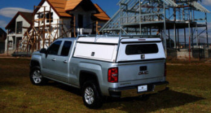 Newly Installed Truck Cap for a Chevy pickup truck