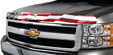 American Hood Protector truck protection that loks great Stampede Chevy Truck American Hood Protector