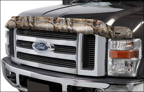 Ford Truck with Camo Hood Protector