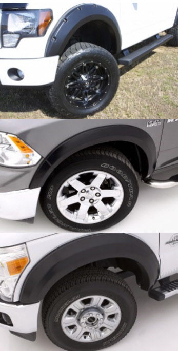 LUND fender flare options