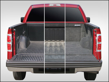 Bedrug bedliner closed cell foam beats plastic or spray truck bedliners Bedrug Truck bedliner Drop In versus Spray versus Bedrug