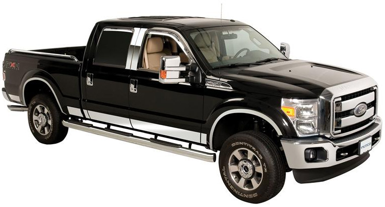 Ford F250 with Chrome Accessories