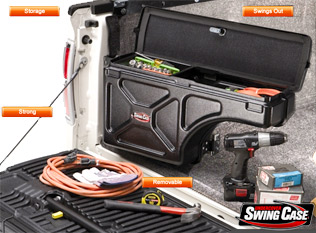 Undercover Swing Case Toolbox for truck bed